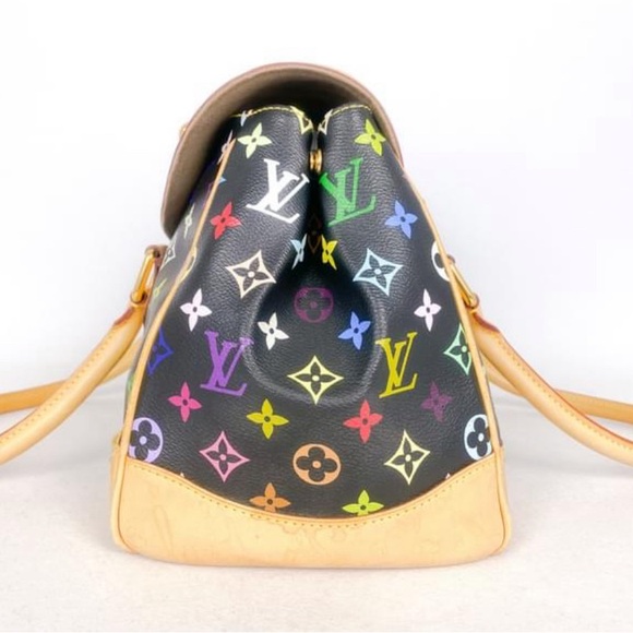 Authentic Louis Vuitton multicolor Beverly Noir - Picture 5 of 12